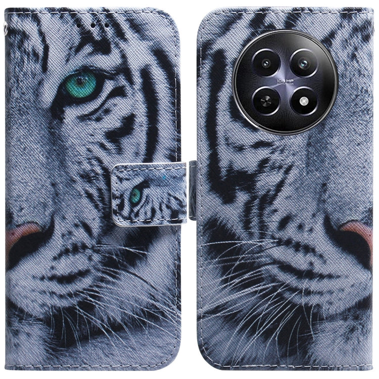 Custodia per cellulare in pelle flip con disegno colorato, For Realme C61 / C63 / Note 60, For Realme 12 5G