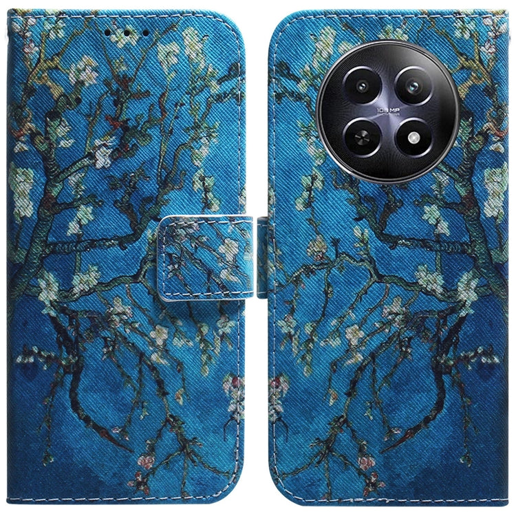 Custodia per cellulare in pelle flip con disegno colorato, For Realme C61 / C63 / Note 60, For Realme 12 5G