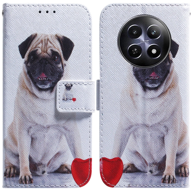 Custodia per cellulare in pelle flip con disegno colorato, For Realme C61 / C63 / Note 60, For Realme 12 5G