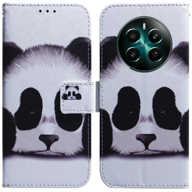 Custodia per cellulare in pelle flip con disegno colorato, For Realme 12+, For Realme 12 Pro+ Global