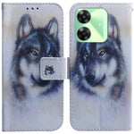 Custodia per cellulare in pelle flip con disegno colorato, For Realme C61 / C63 / Note 60, For Realme 12 5G