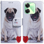 Custodia per cellulare in pelle flip con disegno colorato, For Realme C61 / C63 / Note 60, For Realme 12 5G