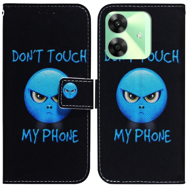 Custodia per cellulare in pelle flip con disegno colorato, For Realme C61 / C63 / Note 60, For Realme 12 5G