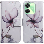 Custodia per cellulare in pelle flip con disegno colorato, For Realme C61 / C63 / Note 60, For Realme 12 5G