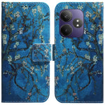 Custodia per cellulare in pelle flip con disegno colorato, For Realme 13+ Global, For Realme GT 6 / GT 6T / GT Neo6