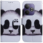 Custodia per cellulare in pelle flip con disegno colorato, For Realme 13+ Global, For Realme GT 6 / GT 6T / GT Neo6