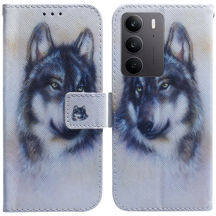 Custodia per cellulare in pelle flip con disegno colorato, For Realme 15 5G / Realme 15 Pro 5G, For Realme C75
