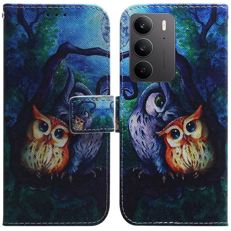 Custodia per cellulare in pelle flip con disegno colorato, For Realme 15 5G / Realme 15 Pro 5G, For Realme C75