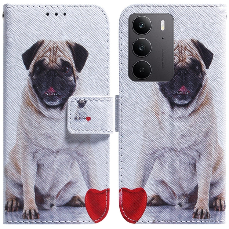 Custodia per cellulare in pelle flip con disegno colorato, For Realme 15 5G / Realme 15 Pro 5G, For Realme C75