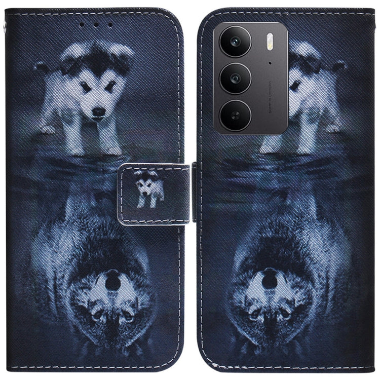 Custodia per cellulare in pelle flip con disegno colorato, For Realme 15 5G / Realme 15 Pro 5G, For Realme C75