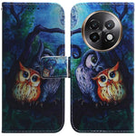 Custodia per cellulare in pelle flip con disegno colorato, For Realme 13+ Global, For Realme GT 6 / GT 6T / GT Neo6