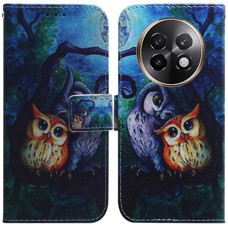 Custodia per cellulare in pelle flip con disegno colorato, For Realme 13+ Global, For Realme GT 6 / GT 6T / GT Neo6