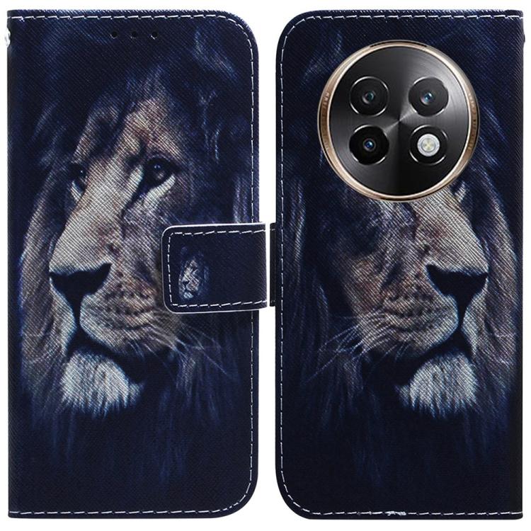 Custodia per cellulare in pelle flip con disegno colorato, For Realme 13+ Global, For Realme GT 6 / GT 6T / GT Neo6
