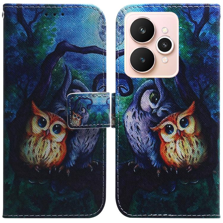 Custodia per cellulare in pelle flip con disegno colorato, For Realme 15 5G / Realme 15 Pro 5G, For Realme C75