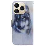 Custodia per cellulare in pelle flip con disegno colorato, For Realme 15T 5G, For Realme Narzo 80 Lite 4G / C71 India