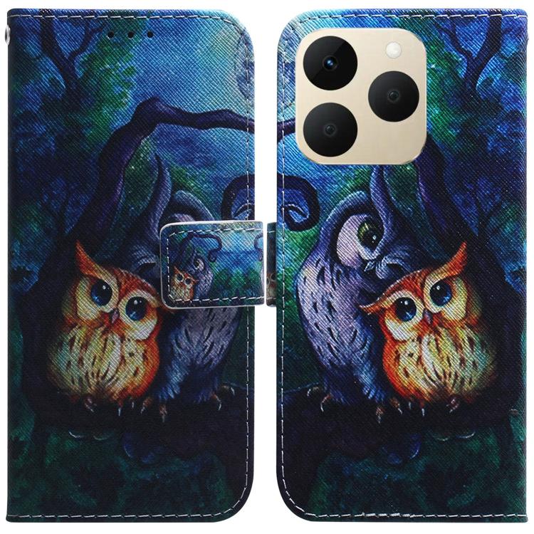Custodia per cellulare in pelle flip con disegno colorato, For Realme 15T 5G, For Realme Narzo 80 Lite 4G / C71 India