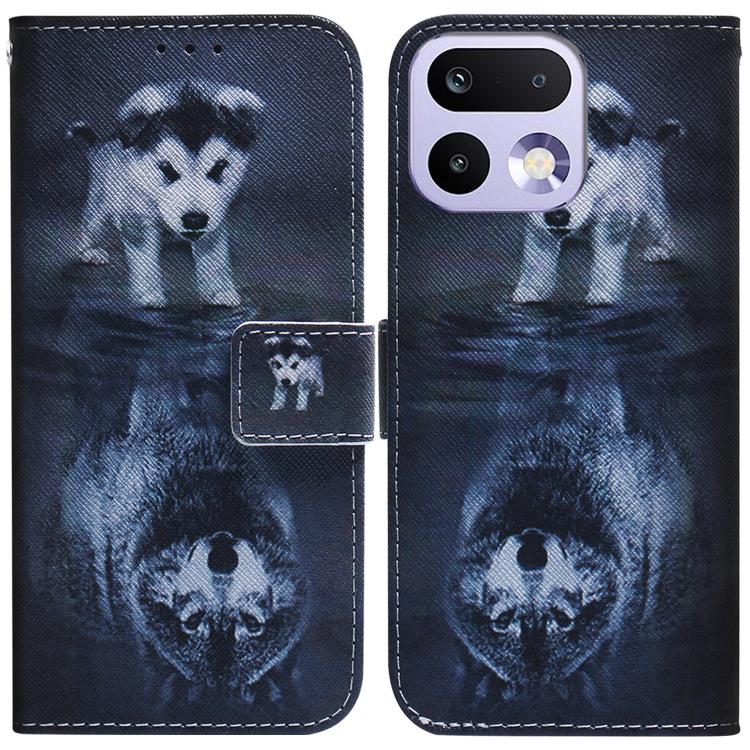 Custodia per cellulare in pelle flip con disegno colorato, For Realme 16 Pro+ 5G, For Realme 16 Pro 5G