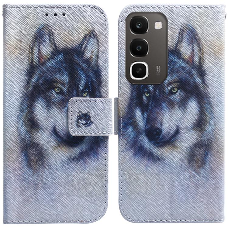 Custodia per cellulare in pelle flip con disegno colorato, For Realme C100 4G / C100i 4G, For Realme 16 5G