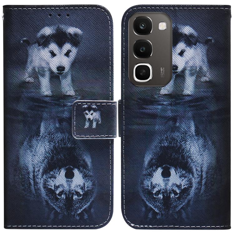 Custodia per cellulare in pelle flip con disegno colorato, For Realme C100 4G / C100i 4G, For Realme 16 5G