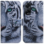 Custodia per cellulare in pelle flip con disegno colorato, For OPPO A98 5G / F23 5G India