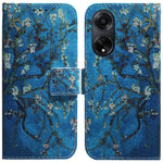 Custodia per cellulare in pelle flip con disegno colorato, For OPPO A98 5G / F23 5G India