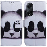 Custodia per cellulare in pelle flip con disegno colorato, For OPPO A98 5G / F23 5G India