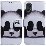 Custodia per cellulare in pelle flip con disegno colorato, For OPPO A38 4G / A18, For OPPO A58 4G
