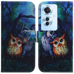 Custodia per cellulare in pelle flip con disegno colorato, For OPPO Reno11 F Global, For OPPO Reno11 Global