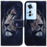 Custodia per cellulare in pelle flip con disegno colorato, For OPPO Reno11 F Global, For OPPO Reno11 Global