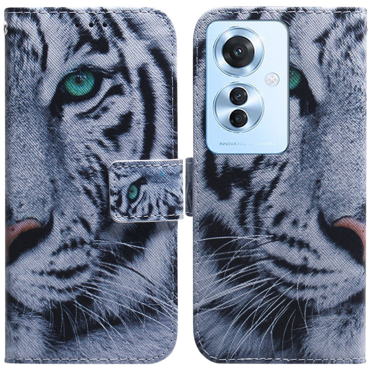 Custodia per cellulare in pelle flip con disegno colorato, For OPPO A3 Pro 5G, For OPPO F25 Pro 5G Global