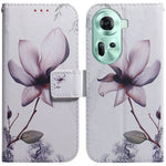 Custodia per cellulare in pelle flip con disegno colorato, For OPPO Reno11 F Global, For OPPO Reno11 Global