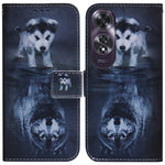 Custodia per cellulare in pelle flip con disegno colorato, For OPPO K12x, For OPPO A60 4G