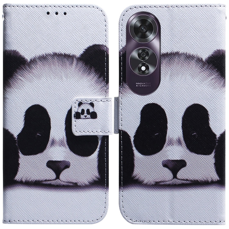 Custodia per cellulare in pelle flip con disegno colorato, For OPPO K12x, For OPPO A60 4G