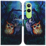 Custodia per cellulare in pelle flip con disegno colorato, For OPPO K12x, For OPPO A60 4G