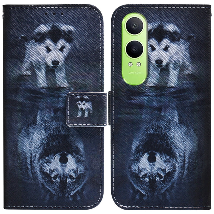 Custodia per cellulare in pelle flip con disegno colorato, For OPPO K12x, For OPPO A60 4G