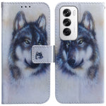 Custodia per cellulare in pelle flip con disegno colorato, For OPPO Reno12 Pro 5G Global, For OPPO Reno12 5G Global