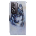 Custodia per cellulare in pelle flip con disegno colorato, For OPPO Reno12 Pro 5G Global, For OPPO Reno12 5G Global