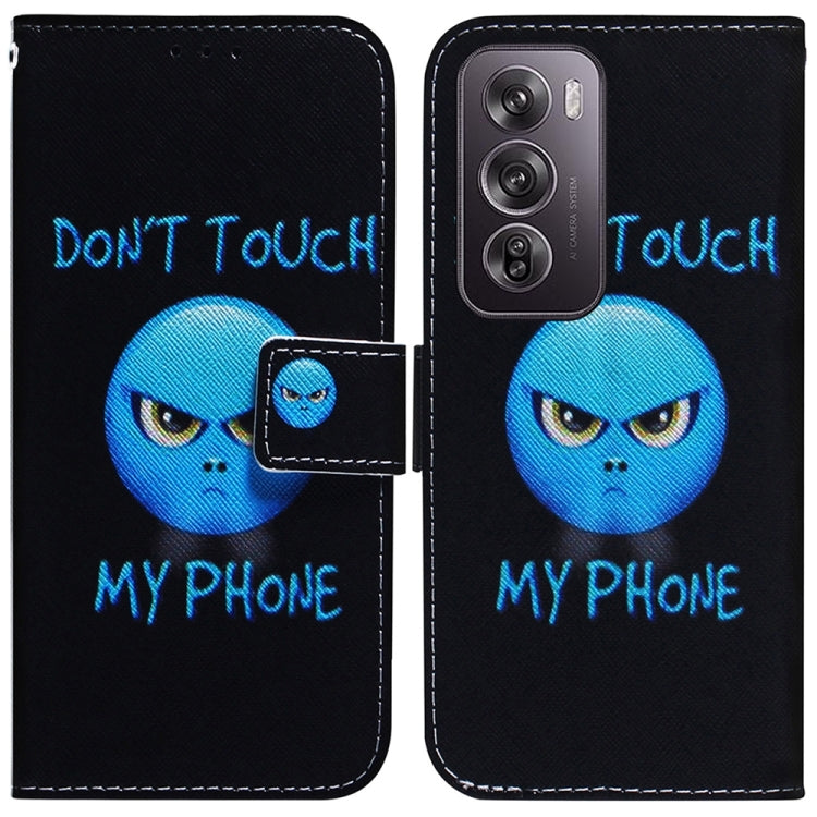 Custodia per cellulare in pelle flip con disegno colorato, For OPPO Reno12 Pro 5G Global, For OPPO Reno12 5G Global