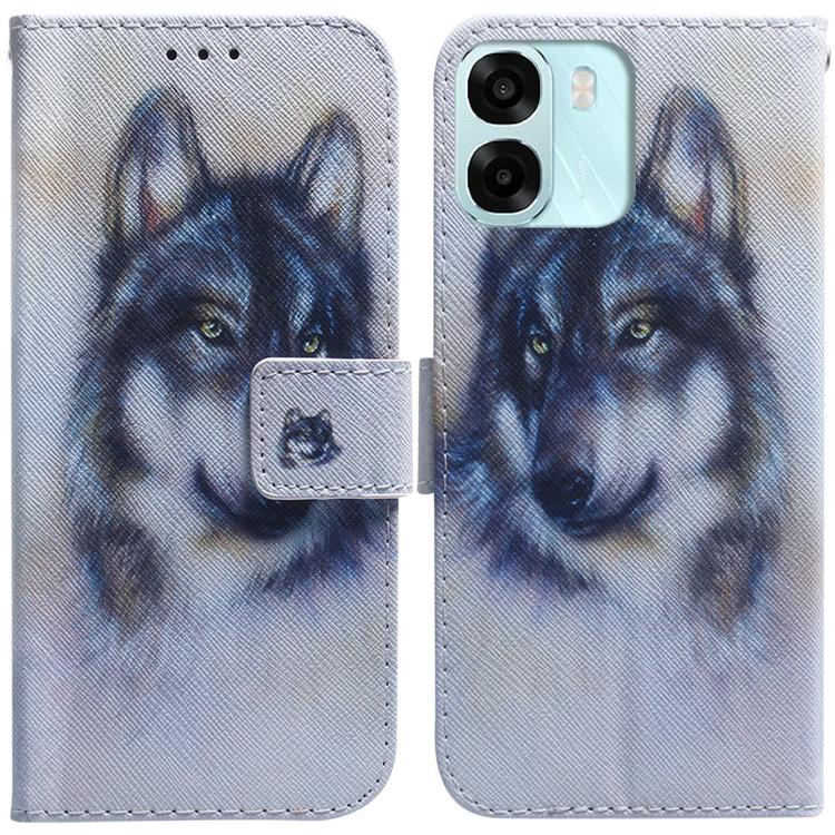 Custodia per cellulare in pelle flip con disegno colorato, For OPPO A6 / A6s / A6t / A6x 4G / 5G Global, For OPPO Reno15 Pro Max 5G / Reno15 Pro India