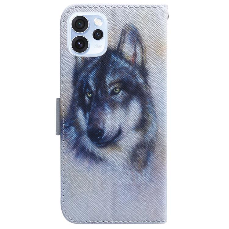 Custodia per cellulare in pelle flip con disegno colorato, For OPPO Reno15 Pro 5G / Reno15 Pro Mini 5G, For OPPO Reno15 F 5G Global