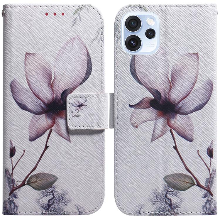 Custodia per cellulare in pelle flip con disegno colorato, For OPPO Reno15 Pro 5G / Reno15 Pro Mini 5G, For OPPO Reno15 F 5G Global