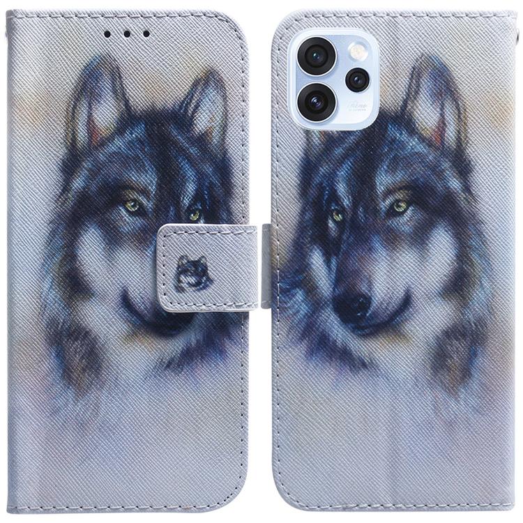 Custodia per cellulare in pelle flip con disegno colorato, For OPPO A6 / A6s / A6t / A6x 4G / 5G Global, For OPPO Reno15 Pro Max 5G / Reno15 Pro India