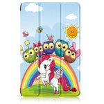Custodia per tablet in pelle con supporto a 3 pieghe con disegno colorato, For Honor Pad X9 / X8 Pro 11.5
