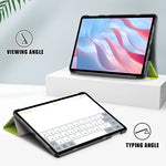 Custodia per tablet in pelle con supporto a 3 pieghe con disegno colorato, For Honor Pad X9 / X8 Pro 11.5