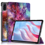 Custodia per tablet in pelle con supporto a 3 pieghe con disegno colorato, For Honor Pad X9 / X8 Pro 11.5
