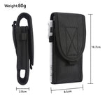Marsupio tattico universale in nylon per smartphone fino a 6,7"