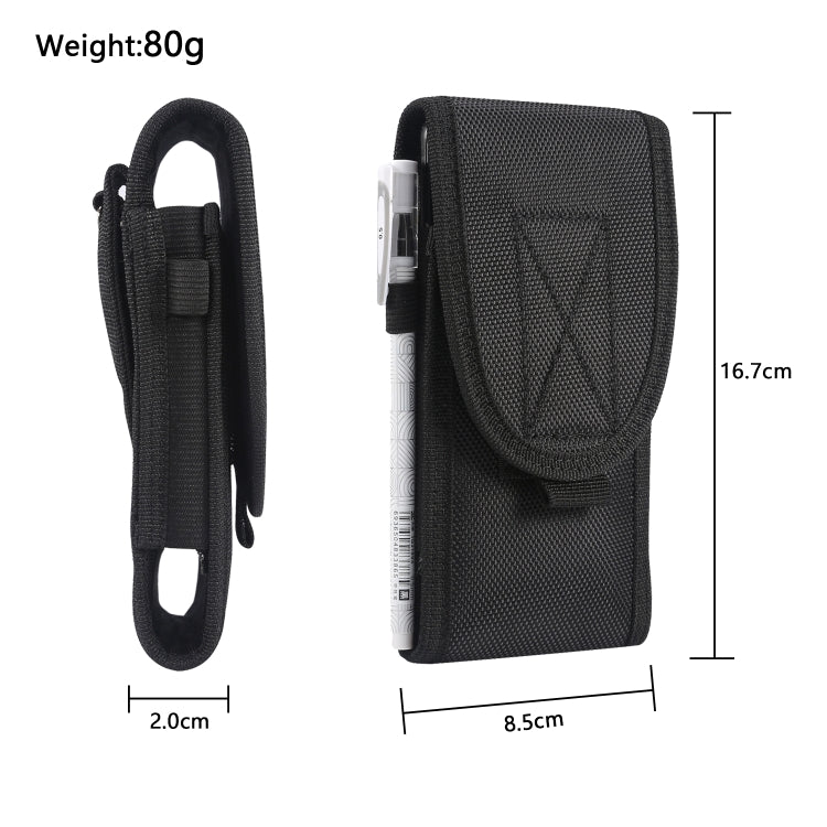 Marsupio tattico universale in nylon per smartphone fino a 6,7"