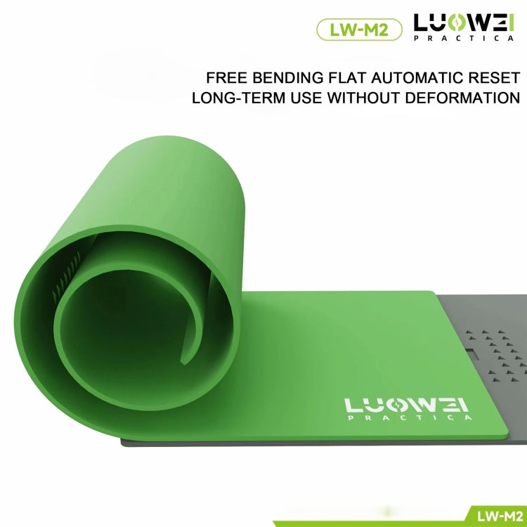 Luowei LW-M2 Multi-funzione Microscopio Riparazione Silicone Pad Tin Piantare Piattaforma