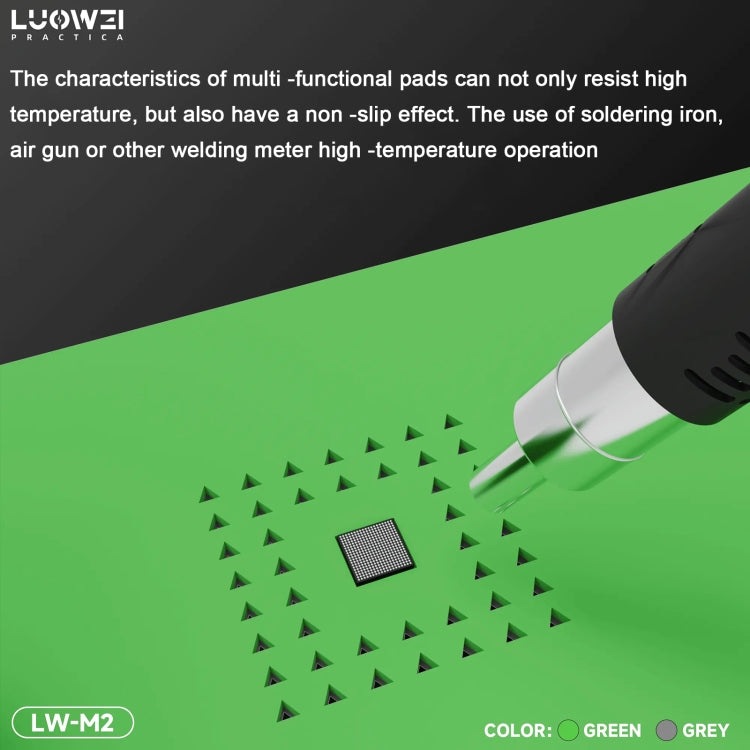 Luowei LW-M2 Multi-function Microscope Repair Silicone Pad Tin Planting Platform