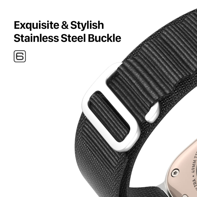 Cinturino per orologio in nylon serie DUX DUCIS GS, For Apple Watch Series 7 41mm, For Apple Watch Series 7 45mm, For Apple Watch Series 6 40mm, For Apple Watch Series 6 44mm, For Apple Watch Series 5 44mm, For Apple Watch Series 5 40mm